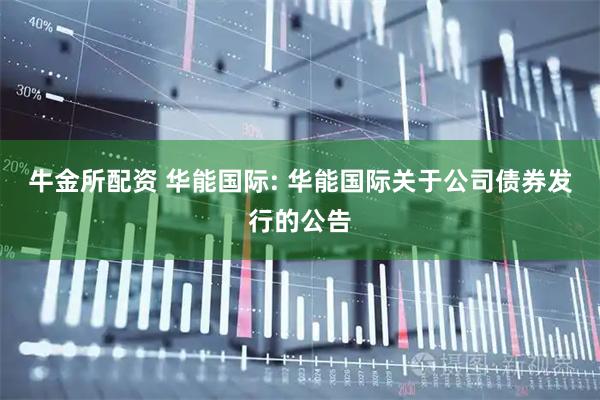 牛金所配资 华能国际: 华能国际关于公司债券发行的公告